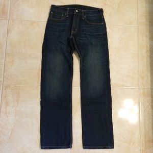 EUC Levi's 514 Dark Jeans